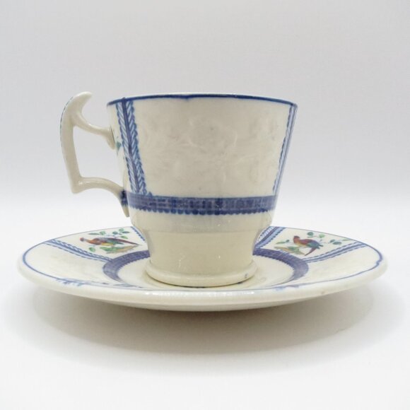 Copeland Late Spode June Demitasse Cup & Saucer Set of 4 Bone China England - Picture 5 of 16